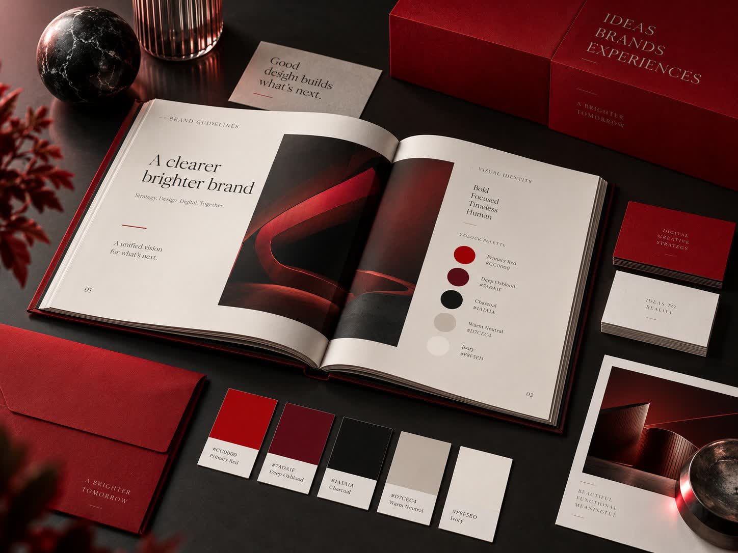 branding design delivery concept