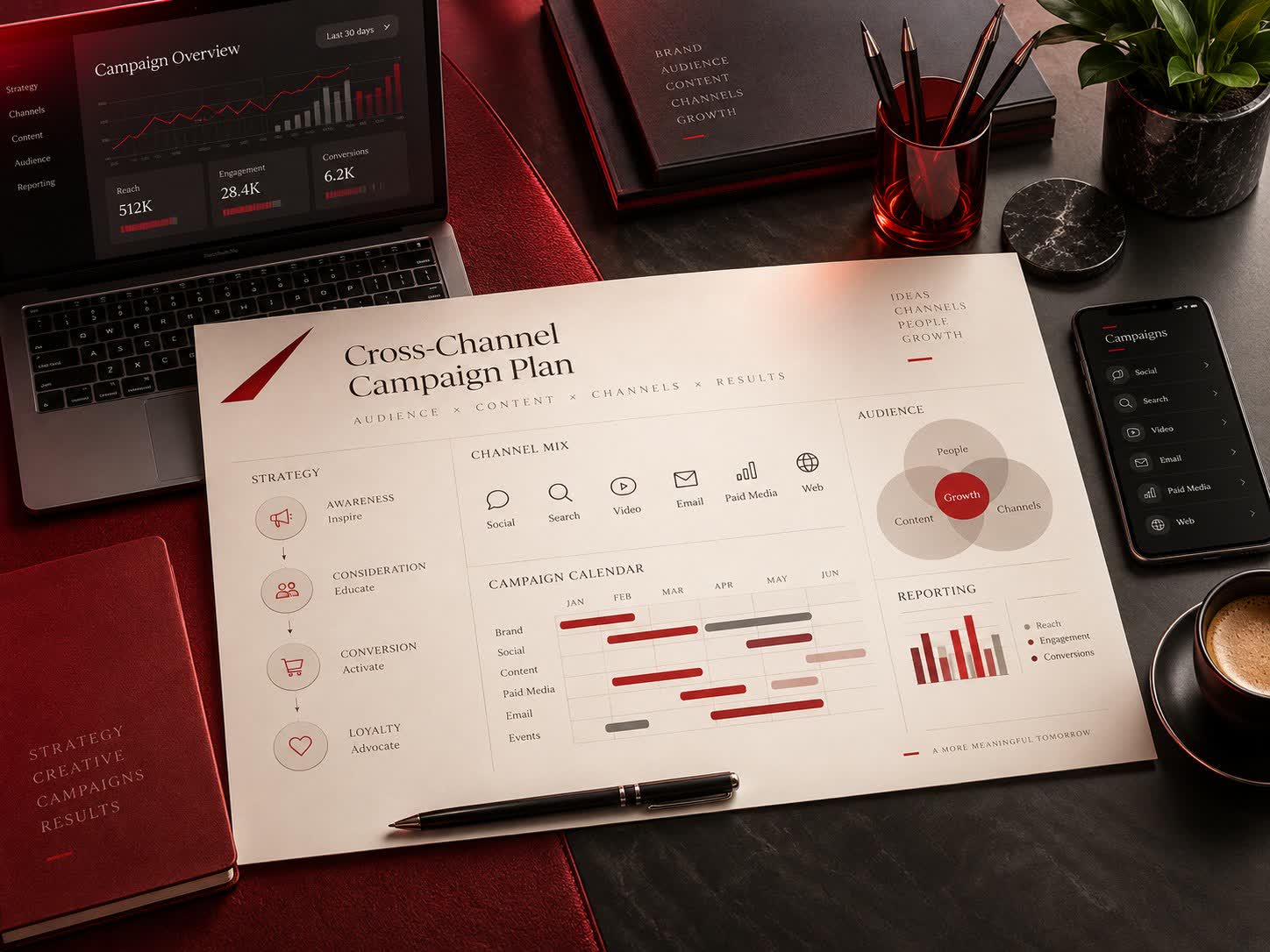 digital marketing delivery concept